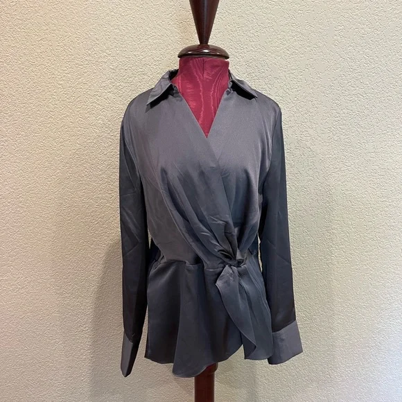 *SOLD* Catherine Malandrino Long Sleeve Blouse - Picture 1 of 12